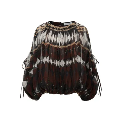 INTO THE EAST Красно-коричневые Женские Рубашки