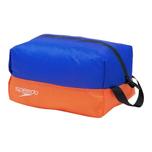 Speedo Нейлон Сумка для плавания Средняя Унисекс Синий Оранжевый