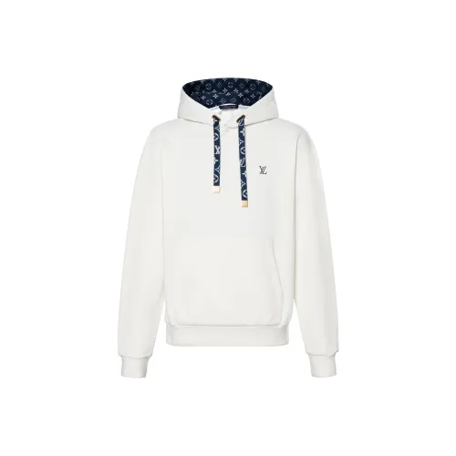 LOUIS VUITTON SS25 Свитшот Мужской Белый