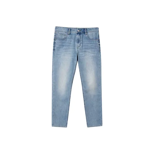 JACK JONES C42 Light Denim Blue Men's Jeans JACK JONES C42 Светлый Деним Синий Мужские Джинсы