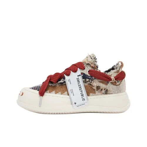 SMILEREPUBLIC Laugh series Canvas Shoes Low Top Unisex  
(SMILEREPUBLIC Laugh series Кеды Низкие Унисекс)