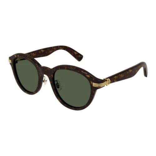 Cartier OVAL SUNGLASSES Унисекс Коричневый