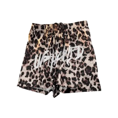 Leopard Kitten Повседневные шорты унисекс