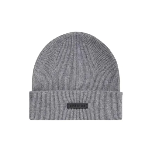 Fear Of God Шерсть Кашемир Шапки-бини Мужской Серый