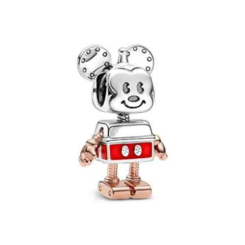 Pandora, стерлинговое серебро 925 пробы, медный серебряный сплав, ювелирные аксессуары, розовый, унисекс