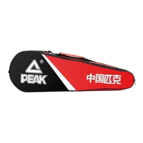 PEAK Ткань Бадминтон Одно Плечо Рюкзак Теннис Ракетка Спортивная Сумка Стандартная Унисекс Красный