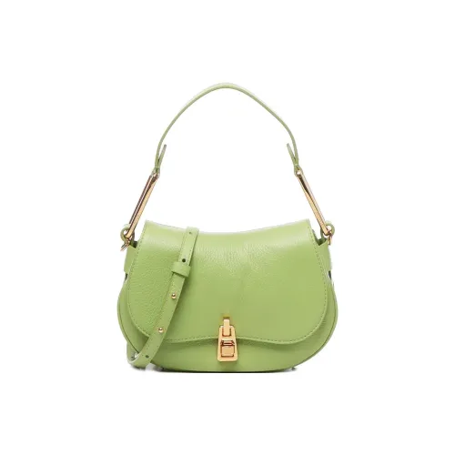 COCCINELLE Magie Сумка через плечо из коровьей кожи мини-сумка для женщин зеленый