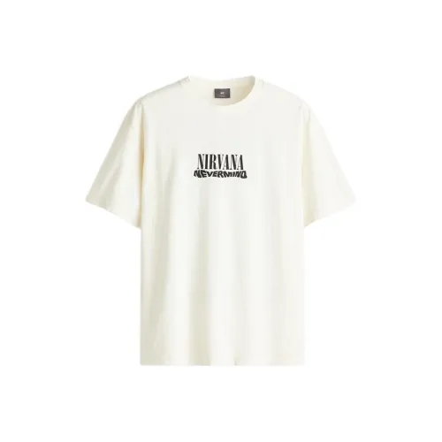 H&M Белая унисекс футболка