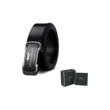 Чёрная металлическая пряжка (коробка)