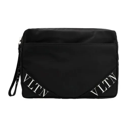 Valentino Nylon Clutch Unisex Black Валентино Нейлон Клатч Унисекс Черный