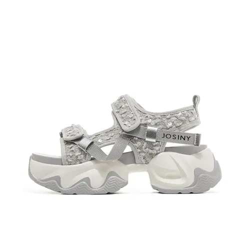 JOSINY Chunky Стиль Positioning Пляжные сандалии Женские
