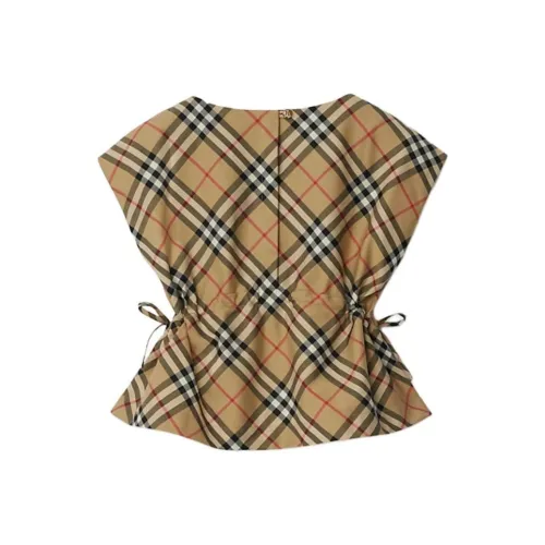 Burberry Бежевые Kids Т-рубашки