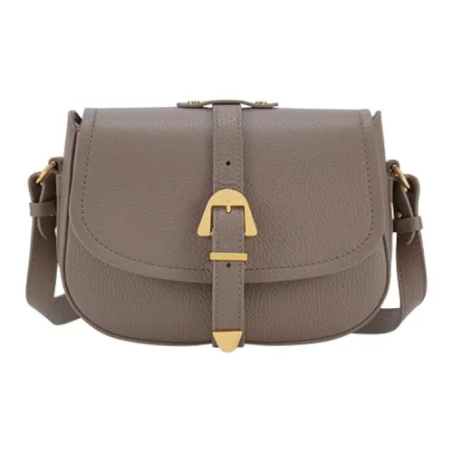 COCCINELLE Коровья кожа Сумка через плечо Маленькая Женская Warm Light Серый