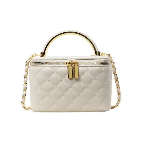 Meow In The Grass ПУ (полиуретан) Сумка Женская Белая Розовая Серебряная Черная