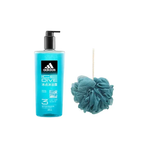 Adidas Selected 3-в-1 Наборы для ухода Soothing Skin Преимущества Шампунь-гель 600 мл + Бомбочки для ванны