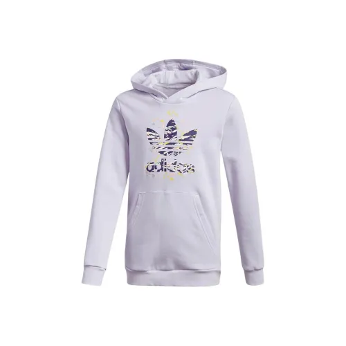 Adidas Originals Свитшот Clover Series Фиолетовый Подростки