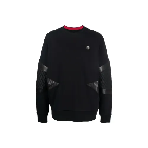 PHILIPP PLEIN Черные Мужские Свитера