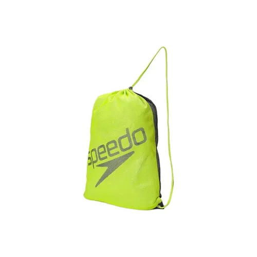 Speedo Сетчатый материал Рюкзак Унисекс Ярко-зеленый и Черный