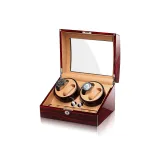 Эбони с текстурой + Желтый кожа [4+6 слота для часов]