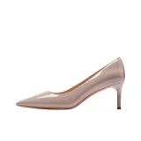 [Air Cotton]-Блестящая коровья кожа-Абрикосовый розовый-6,5 см[Эксклюзивный дебют]