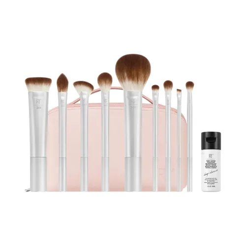 Real Techniques Ограниченная серия Кистей + Чистка Набор для макияжа Мягкий дружественный к коже 11 штук
