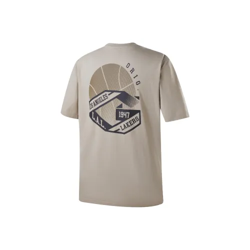 NBA Los Angeles Lakers T-Shirt Унисекс Хаки