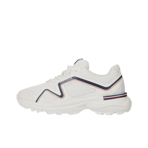 Tommy Hilfiger TRAINERS Беговые кроссовки Низкий Топ Бежевый Мужской