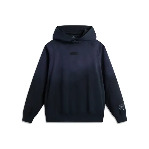 LINING Черный Промытый Мужской Свитшот