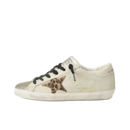 Golden Goose Супер Звезда Low Топ Скейтборд Кроссовки Женские Бежевые