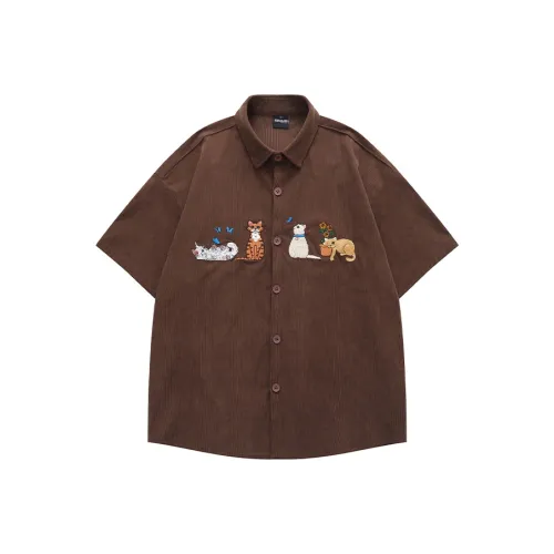 YOUSEKOO Кофе Унисекс Рубашки