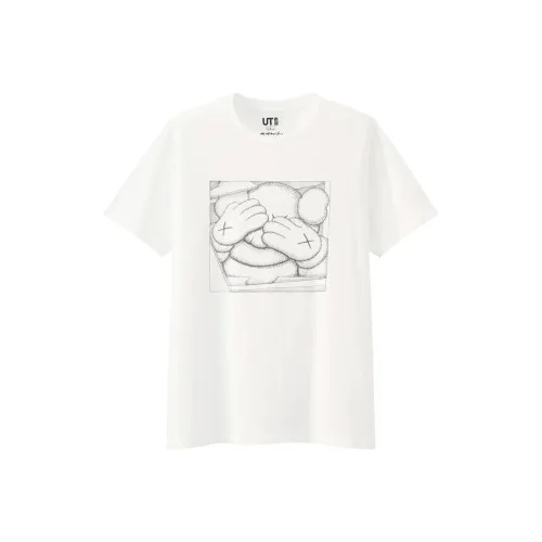 KAWS Белая Унисекс Футболка
