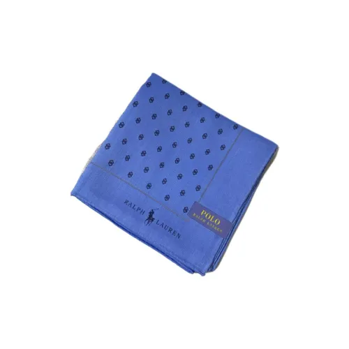 Polo Ralph Lauren Хлопковый шелк Шарфы Унисекс Синий