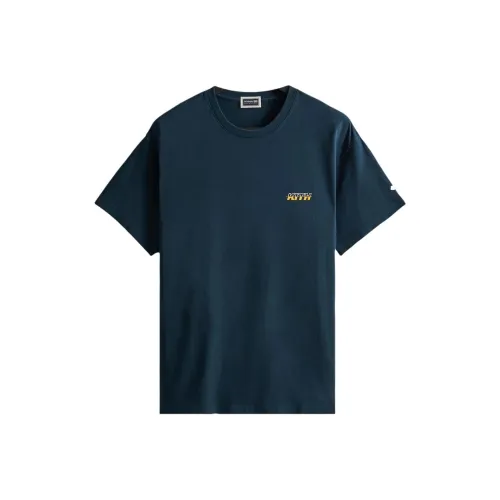 KITH x Columbia T-Shirt Мужская Синяя Зеленая