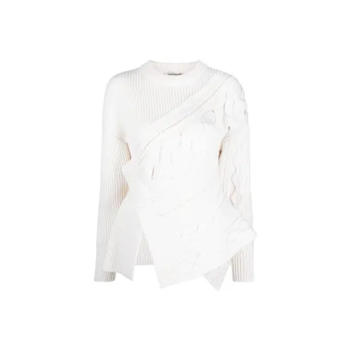 Alexander McQueen Белые Женские Свитеры