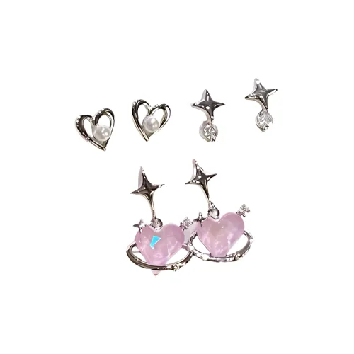 JOYDINNY Сплав Серьги-гвоздики Женские