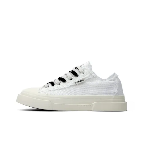 VASIBAEN Устойчивые к истиранию Амортизация Поддержка Низкие кеды Мужские Белые