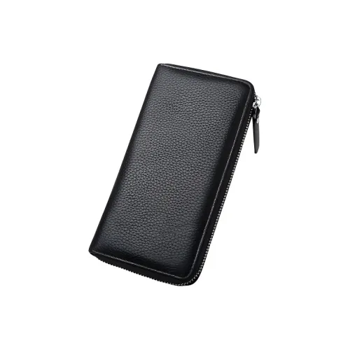 CARTELO Клатч из натуральной коровьей кожи несколько слотов для карт кошелек унисекс черный кофейный