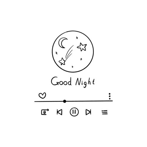 SHITIAN Спокойной ночи Многоцветный Наклейка для Татуировки