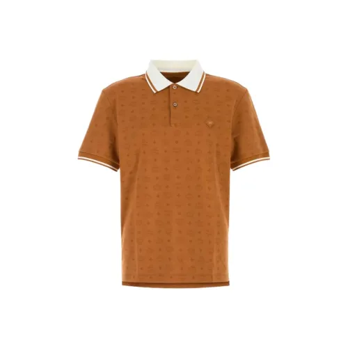 MCM Fw25 Поло Мужское Оранжевое