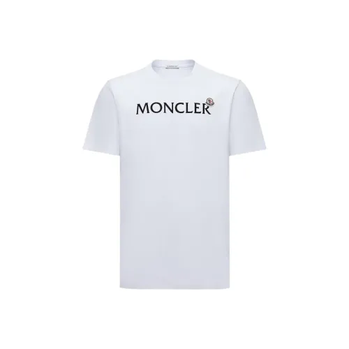 MONCLER Белая Мужская T-рубашка