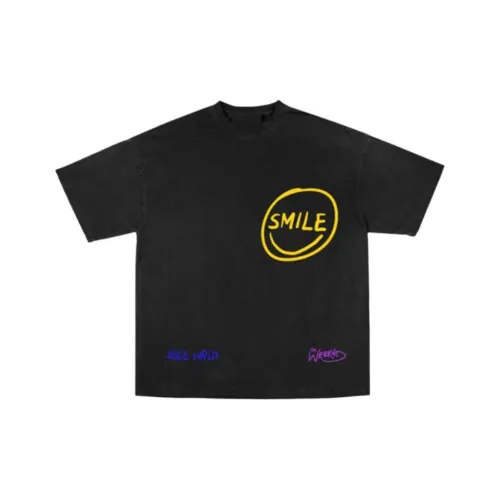 JUICE WRLD x The Weeknd T-Shirt Мужской Черный