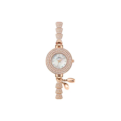 IBSO Кварцевый механизм сплав ремешок женские часы белый циферблат