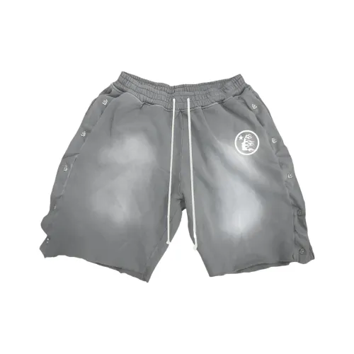 Hellstar Повседневные шорты Мужские Серые
