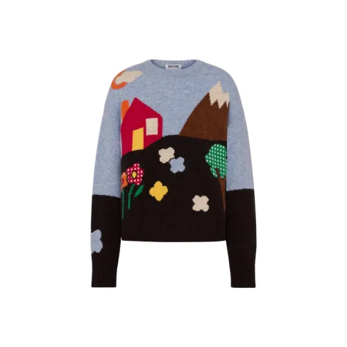 MOSCHINO Синие Женские Свитеры
