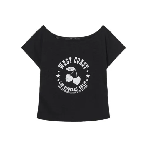 GUESS Черные Женские Футболки