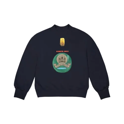 Канье Уэст Толстовка Мужская Морской Синий