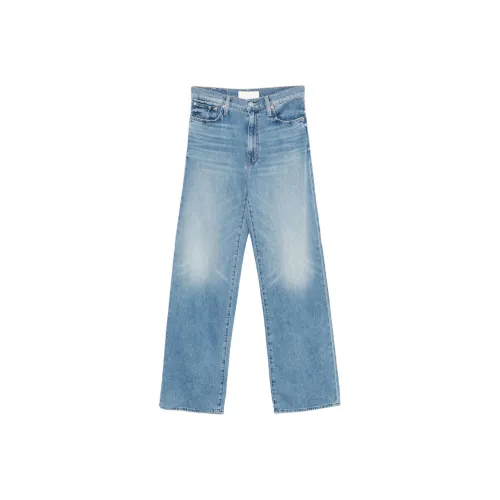 Mother Небесно-голубые Женские Джинсы