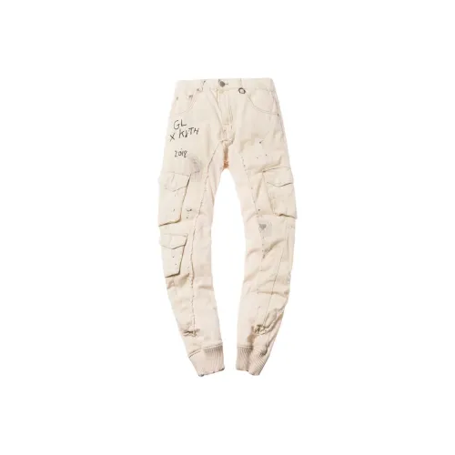 KITH Collaboration Кремовые Мужские Повседневные Брюки