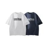 Белый + Темно-синий