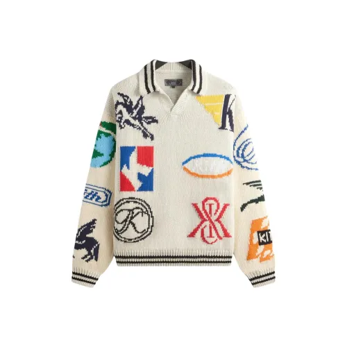 KITH Collaboration Светлый Фотиния Серый Мужские Свитера